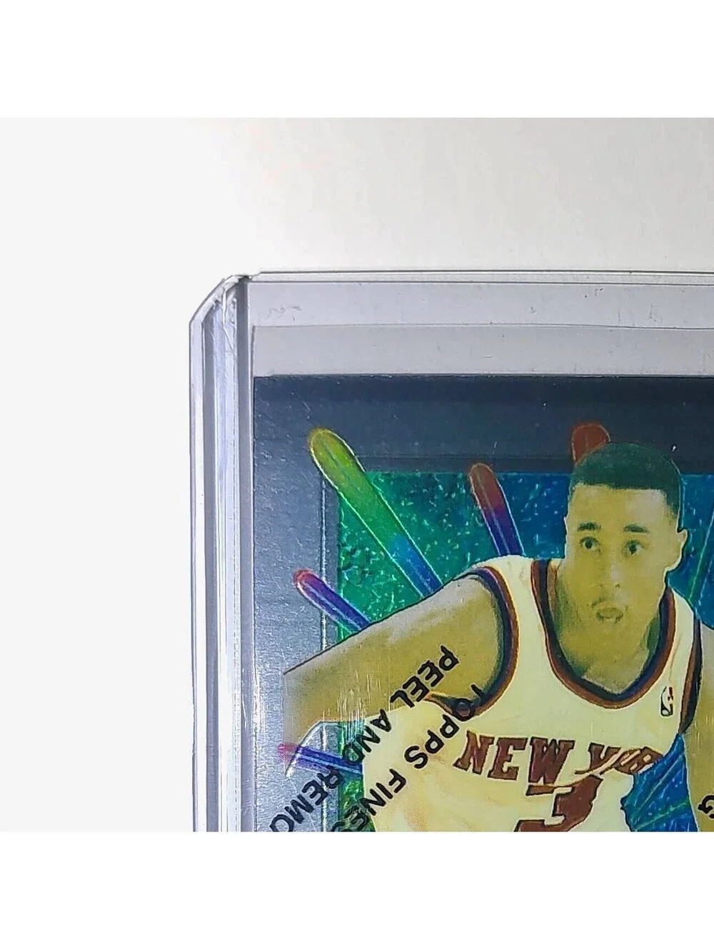 John Starks 1994-95 Topps Finest #300 Basketball Card